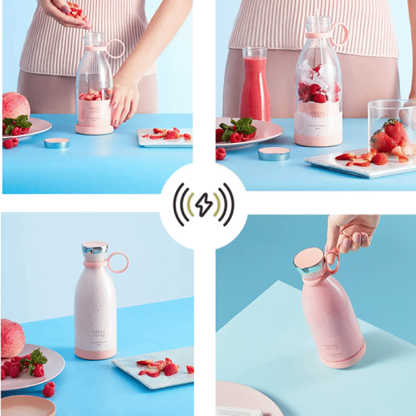 ⁦Portable Wireless Charging Blender  عصارة محمولة⁩ - الصورة ⁦3⁩