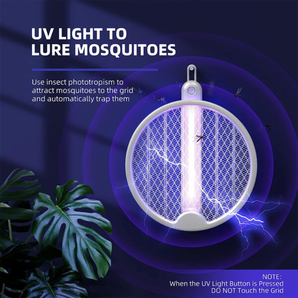 ⁦Hands-free handheld bug zapper - صاعق حشرات محمول بدون استخدام اليدين⁩ - الصورة ⁦4⁩