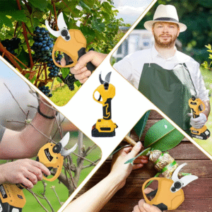 • DENX Electric Pruning Machine - مقص تقليم الاشجار كهربائي لاسلكي ضمان عام