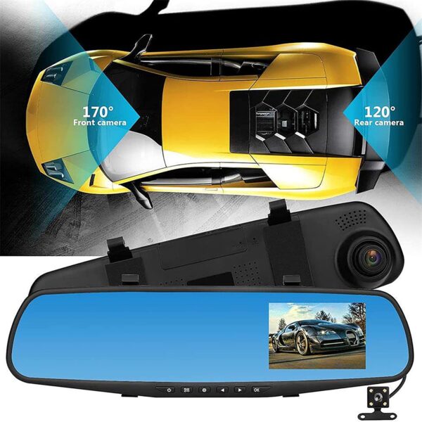 ⁦Front & Back view camera مرايا و كاميرة السيارة سهله التركيب⁩ - الصورة ⁦4⁩
